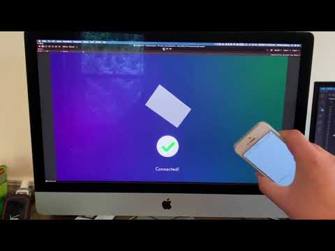 Unity Dance Game - Gyroscope rotation over UDP (19 September 2020)