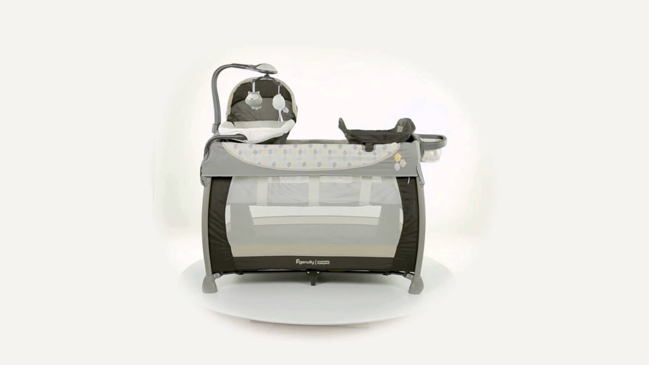 360º View of Ingenuity's Washable Playard Deluxe with Dream Centre Winslow YouTube