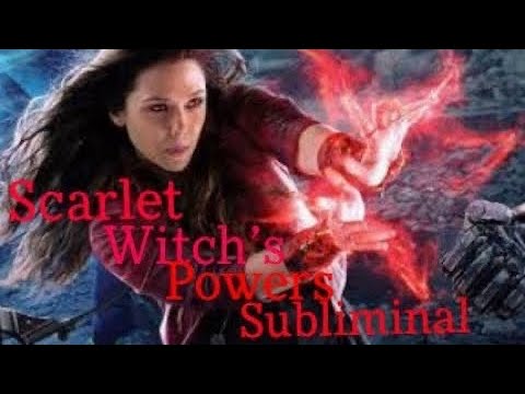 Scarlet Witch’s Powers || Subliminal ||