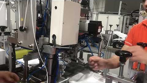 Earloop threading tutorial for N95 mask machine