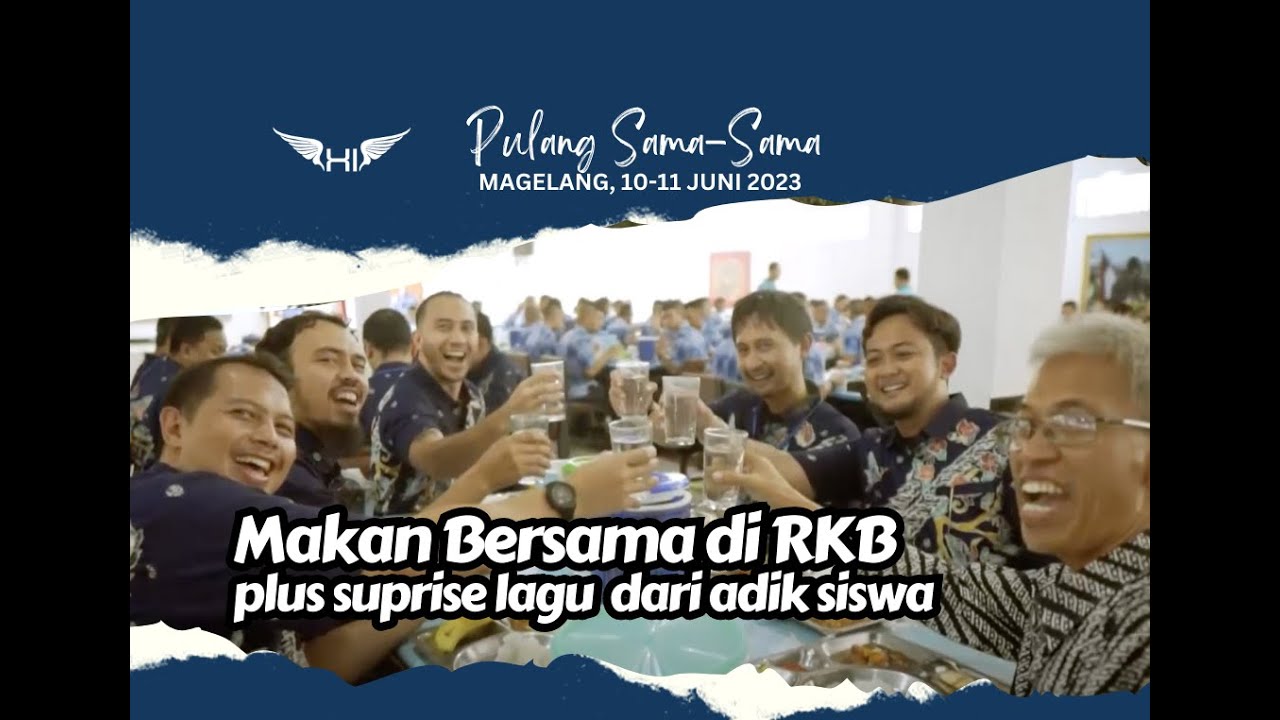[Reuni 20 tahun TNSebelas] Makan di RKB & Iringan Lagu dari Adik Siswa ...