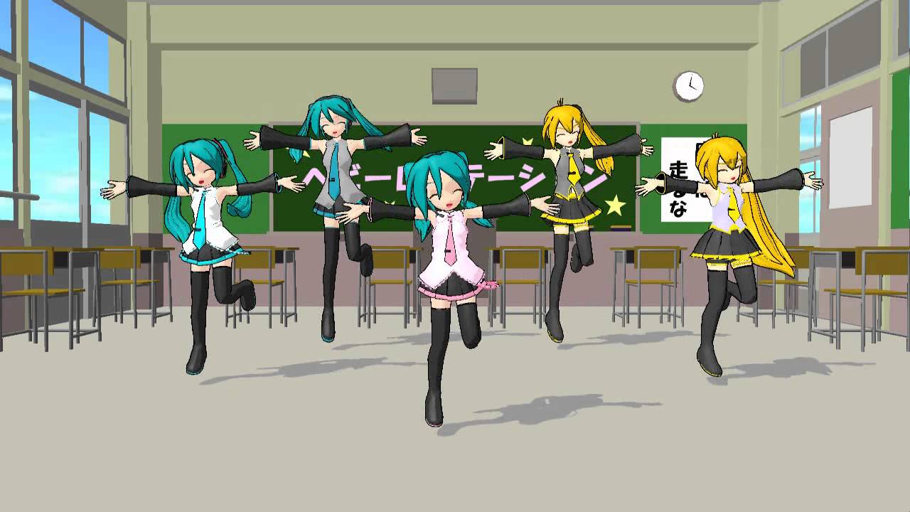 【MikuMikuDance】 ヘビーローテーション 【motion DL】