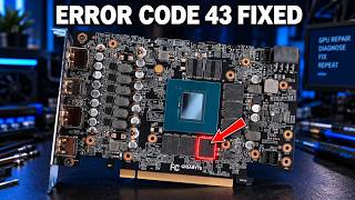 RTX 3060 Error Code 43 FIXED! | GPU Repair