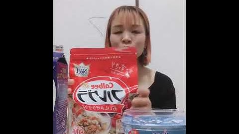 SỰ THẬT VỀ NGŨ CỐC CALBEE GIẢM CÂN HIỆU QUẢ. GIẢM 3KG NHỜ CÁCH ĂN NÀY VỚI NGŨ CỐC CALBEE