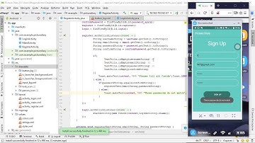 Picture Diary | 4 | Testing Authentication | Android Firebase Project