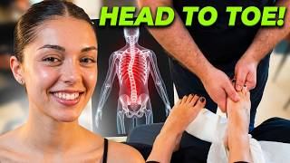 SEVERE SCOLIOSIS is HELPED with Osteopathy & Chiropractic Cracking RELIEF: CRUNCHES from Head to Toe