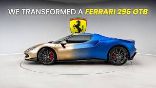 Ferrari 296 GTB Transformation | Frozen Sapphire Colour PPF by PURE PPF | Full Installation