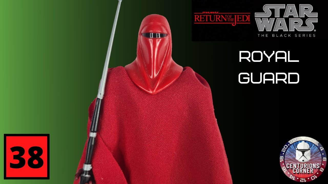 Star Wars The Black Series Royal Guard / Red Guard Return Of The Jedi 6 ...