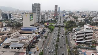 El primer rascacielo Caseta de ventas de la torre Tribeca de uso mixto de 41 pisos en La Victoria