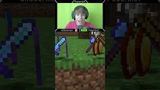 MINECRAFT PERO las VACAS dan items OP! #minecraft #minecraftshorts #shorts