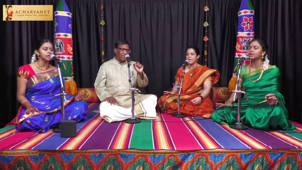 Sarali & Other basics| Kalyani, Todi & other Prominent Melas | Ravikiran & Students