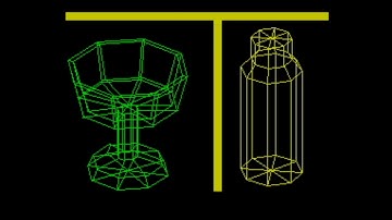 ZX Spectrum 48k: "Rotate 3D" Demo (1985)