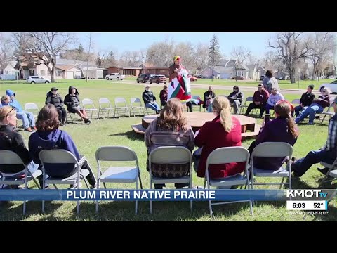 Former Erik Ramstad Middle School dedicated to Plum River Native Prairie project