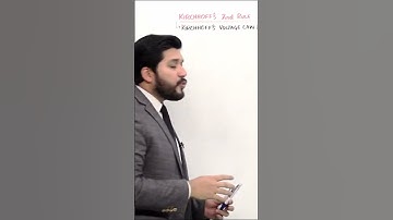 PGC Lectures-Inter Part II-Punjab Board-Physics-Chapter 13 - Kirchhoff