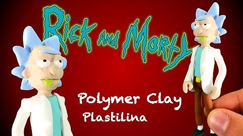 RICK SANCHEZ (Rick and Morty) - Polymer Clay Tutorial