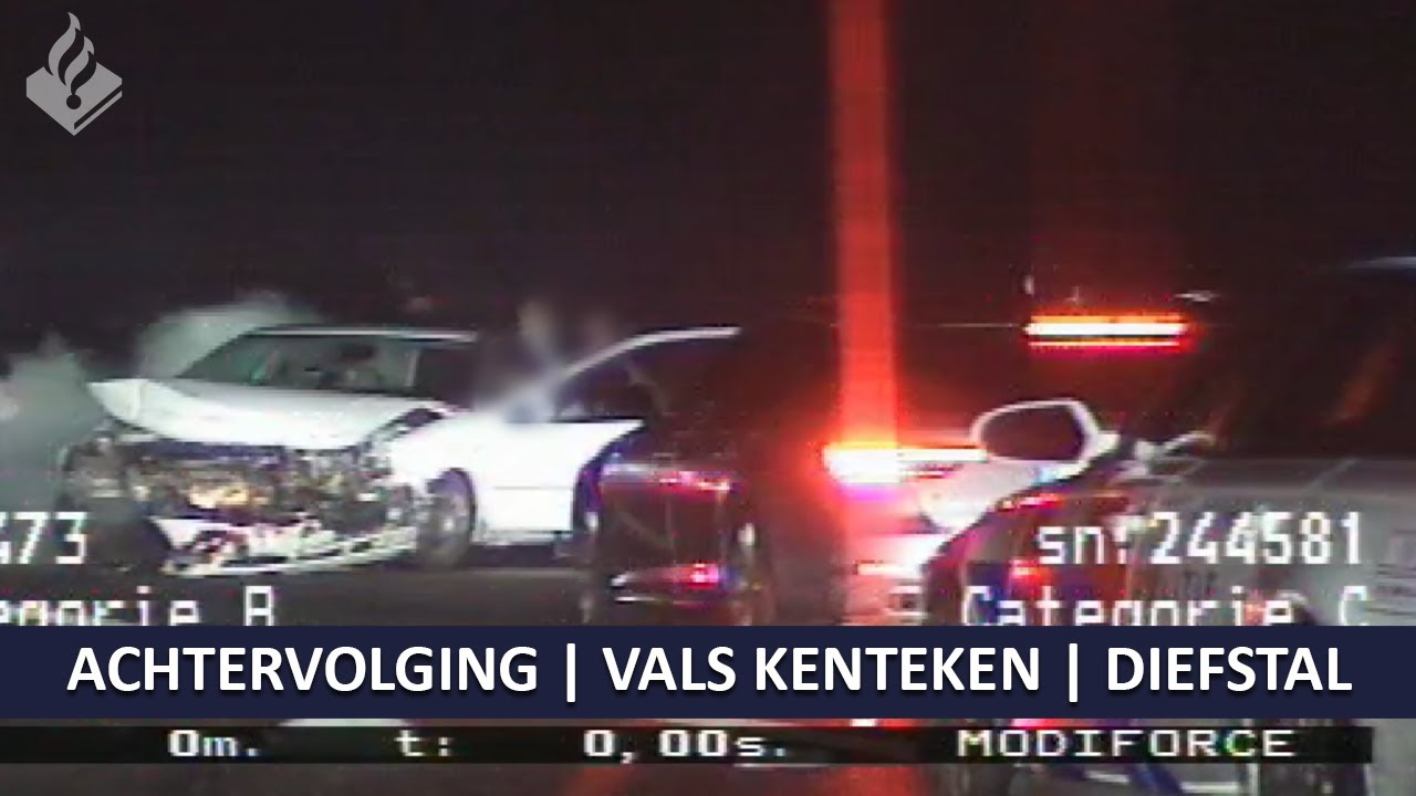 Politie | Achtervolging | Vals kenteken | Diefstal | Rijden onder invloed | TBV & INFRA