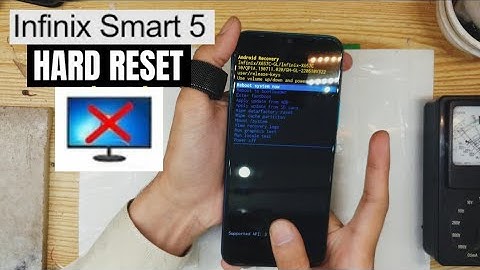 Infinix Smart 5 (X657) Hard Reset Pattern Unlock Without PC