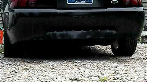 3.8L V6 Mustang: Open Pacesetter Longtubes w/ 2ft Secondaries