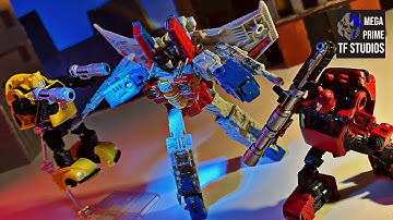 Bumblebee & Cliffjumper VS Starscream - Transformers Stop-Motion