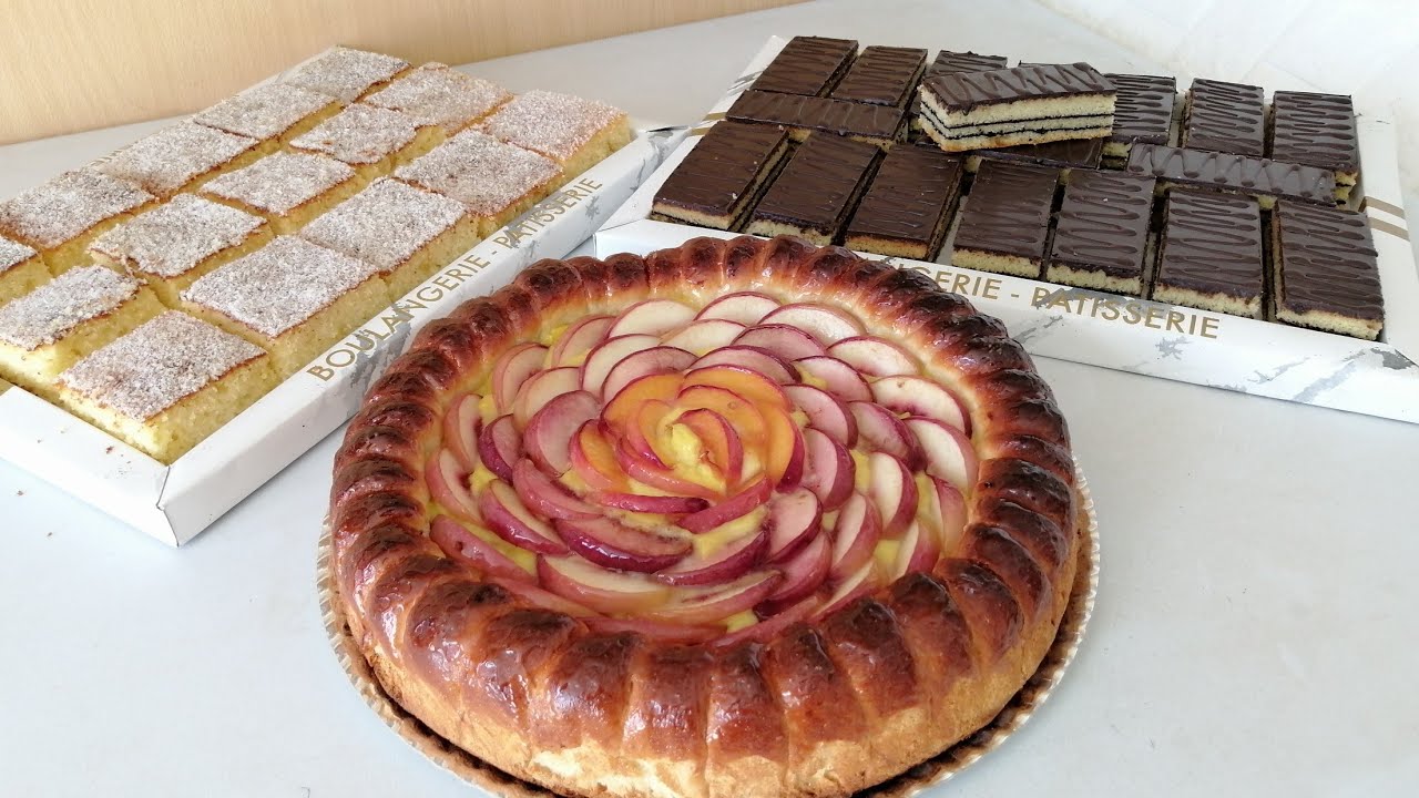 كوموند حمقات كلياني😉بريوش بشكل جديد بدون بيض👌كيكة ميريندينا+بسبوسة اللبن بحجم عائلي بحبة بيض💪💰💰💰