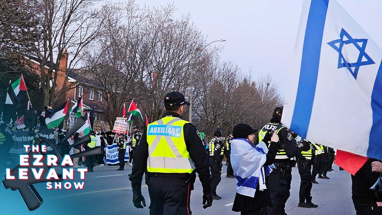 The targeting of Jewish institutions across Canada continues with protests at synagogues