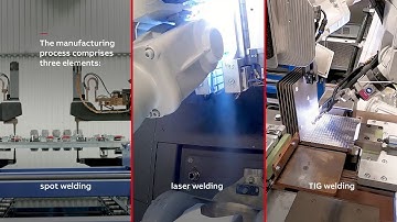 ABB Robots  carry out various welding processes at Permascand