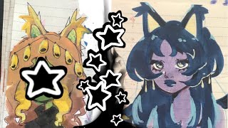 we’re drawing cat girls now pt 2 
