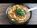 No MSG or Chicken Essence Hot &amp; Sour Soup in a Simple Homemade Vegetable Broth 酸辣湯