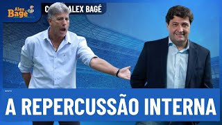 🇪🇪⚫️⚽️🔵 Grêmio não deu o respaldo que Renato merecia no protesto contra a CBF.