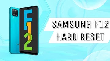 Samsung Galaxy F12 Hard Reset