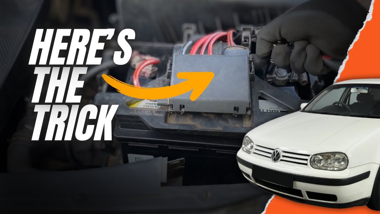 VW Golf 4 TDi Battery Replacement