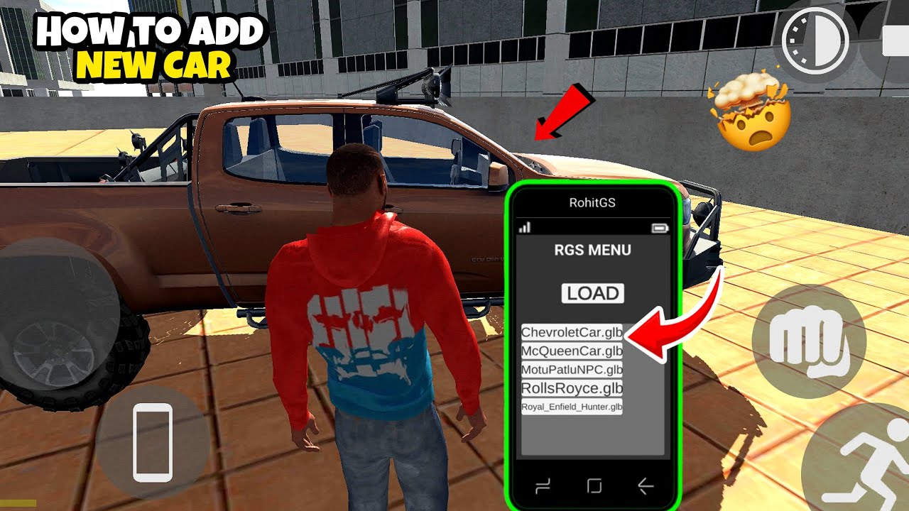 HOW TO ADD NEW CAR 🚨 IN INDIAN BIKE DRIVING 3D NEW UPDATE NEW CAR CHEAT ...