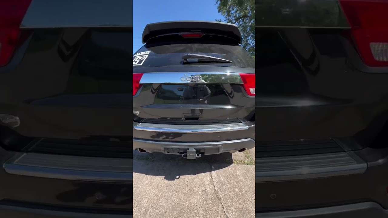 Grand Cherokee mid muffler delete YouTube