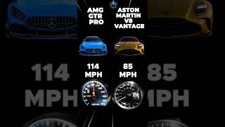 AMG GTR Pro or Aston Martin V8 Vantage – Supercar Speed Battle! 🔥🚀