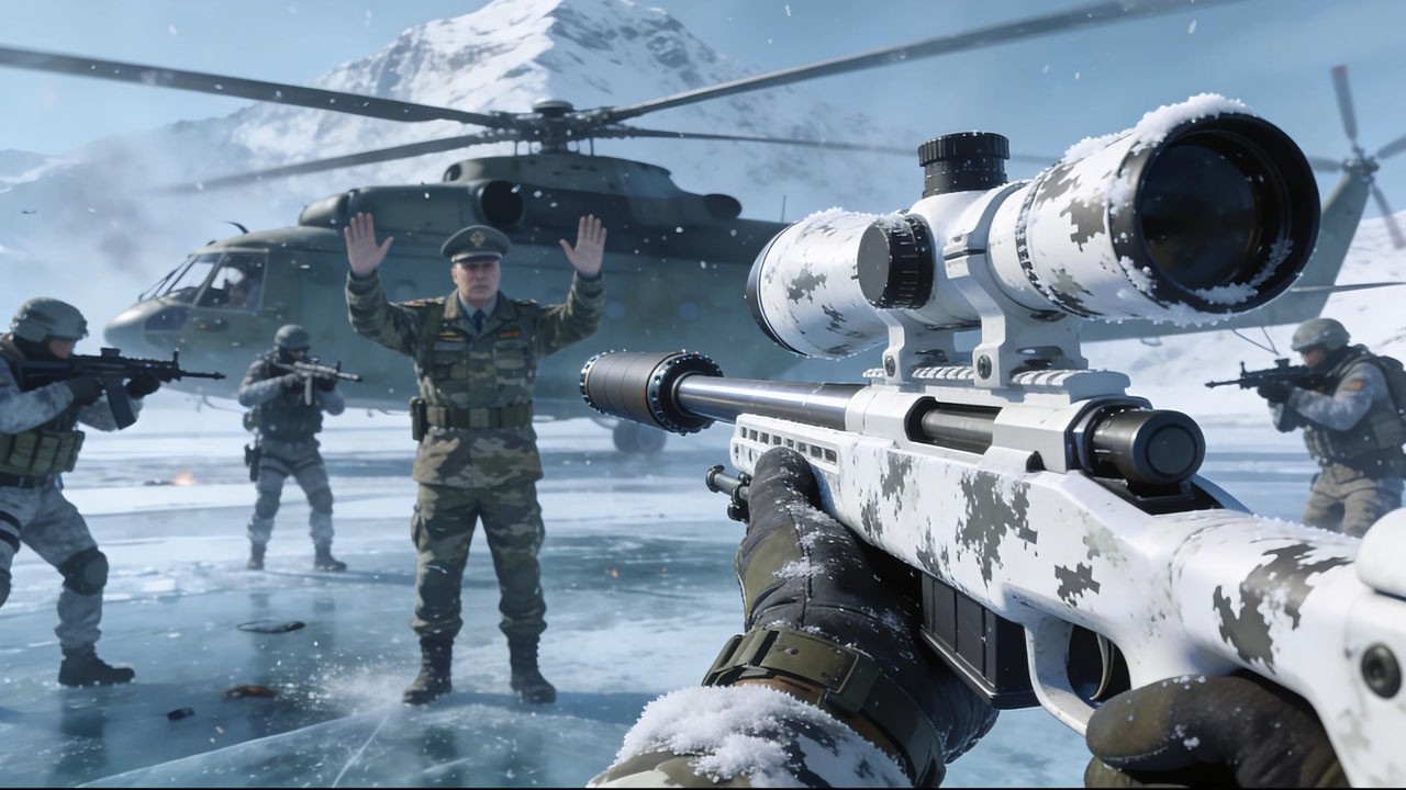 The Best Mission Silent Snowy Mountain | Realistic Graphics Gameplay Call of Duty [4k 60FPS]