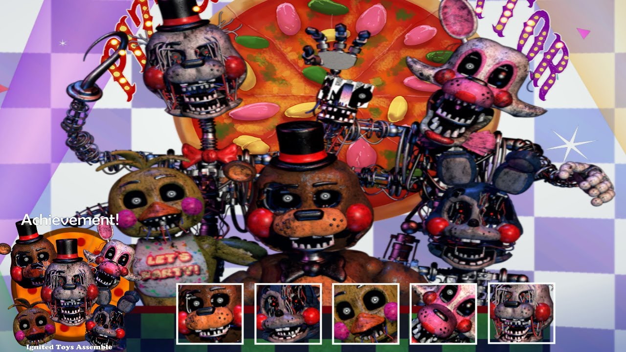 Igneted Toys + Fixed molten freddy