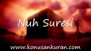 Nuh Suresi - Konuşan Kuran-ı Kerim-071 (Arapça - Türkçe)