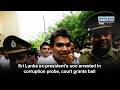 Sri Lanka ex-president’s son arrested in corruption probe, court grants bail