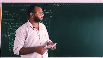 Std 11||COMMERCE||STATE|GSHEB|CH3|Measures Of Central Tendency| Exercise 3.5|Q.1-2-3-4|LEC 11