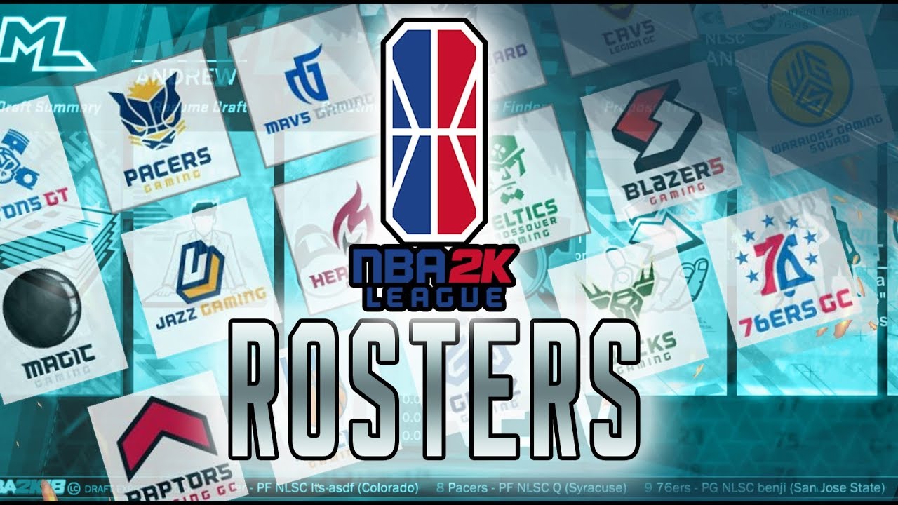 2kleague Rosters Nba 2k18 Pc Featuring Pacers Gaming Rebrand Youtube