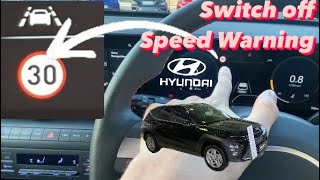 How to turn off Speed Limit Warning on 2024 Hyundai Kona #howto #speedlimit #warning screenshot 4