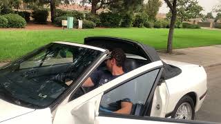 1988 Mazda Rx7 Convertible Top - Targa Removed (Part 2)