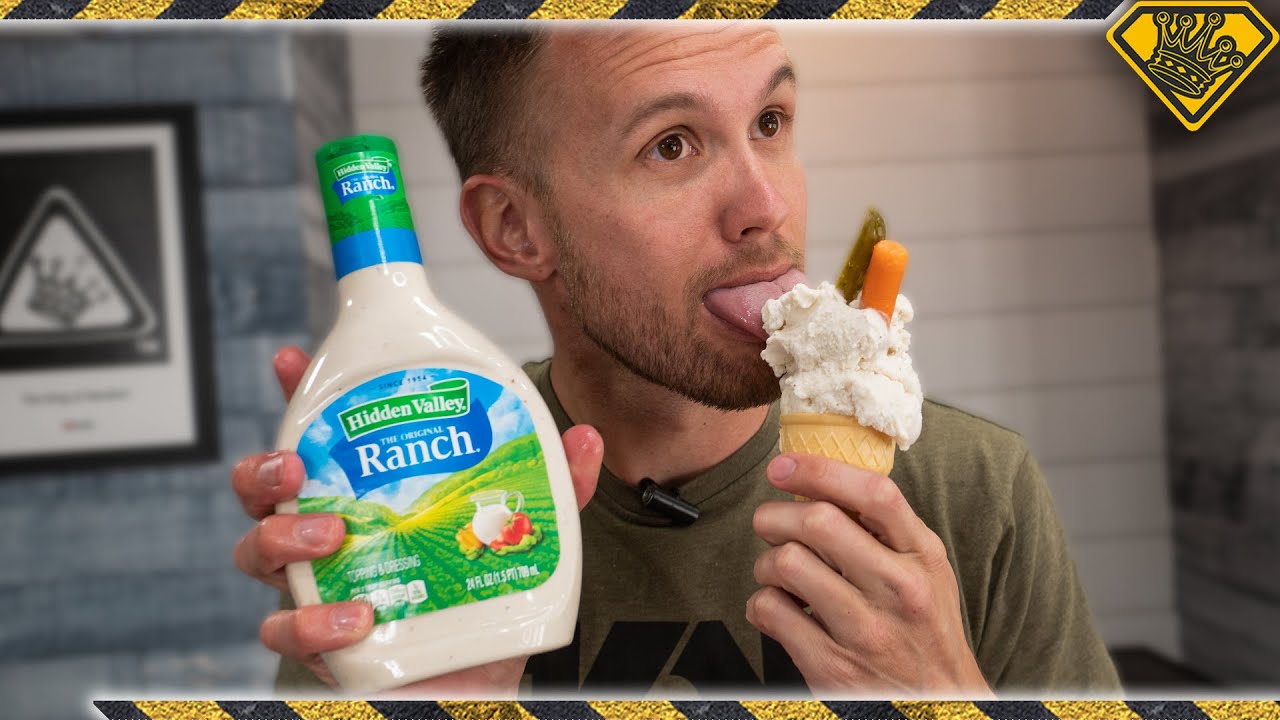 ranch dressing ice cream