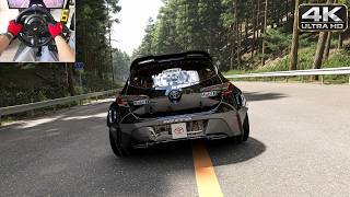 Toyota Corolla Hatchback VS Driftcars | Forza Horizon 6 | Steering Wheel Gameplay screenshot 1