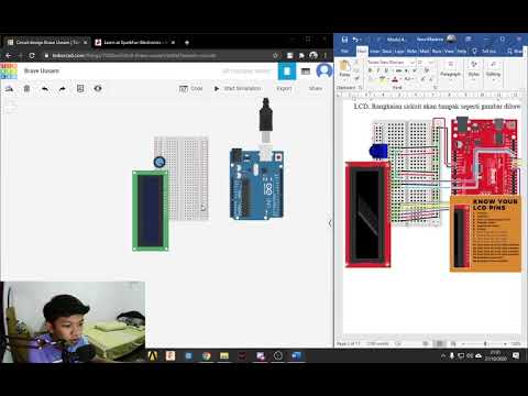 Arduino TinkerCad tutorial : LCD - YouTube