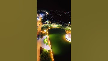 Ngắm Can Lộc lung linh về đêm