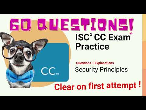ISC2 Certified In Cybersecurity Domain 1 : Security Principles MCQS + Explanation