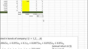 Ch04-01 Investment Problem - Excel Model