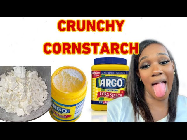 Cornstarch Chunks - How To 