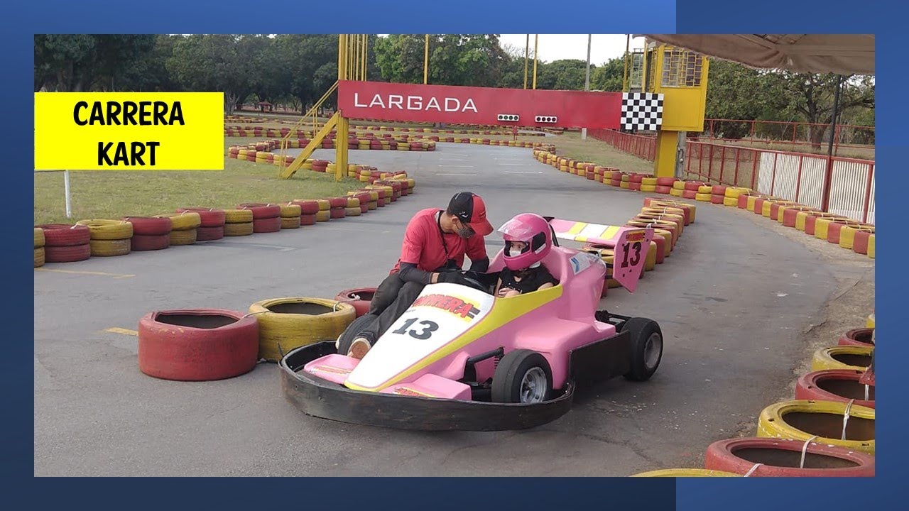 BORA ANDAR DE KART- Carrera Kart - YouTube